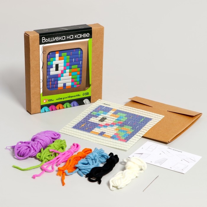 Набор для творчества &laquo;Вышивка на канве. Единорог&raquo;