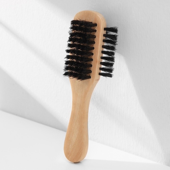 Щётка для одежды и обуви трёхсторонняя, 17&times;5,5&times;4,5 см