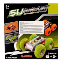 Машина радиоуправляемая «Перевёртыш», с аккумулятором, пневматические колеса, оранжевый Машина радиоуправляемая «Перевёртыш», с аккумулятором, пневматические колеса, оранжевый