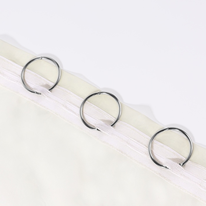 Кольцо для карниза, разъёмное, d = 32/38 мм, 10 шт, цвет серебряный Кольцо для карниза, разъёмное, d = 32/38 мм, 10 шт, цвет серебряный