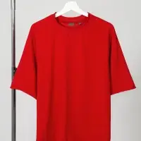 Футболка оверсайз Vozduh 2.0, красная, размер XS/S