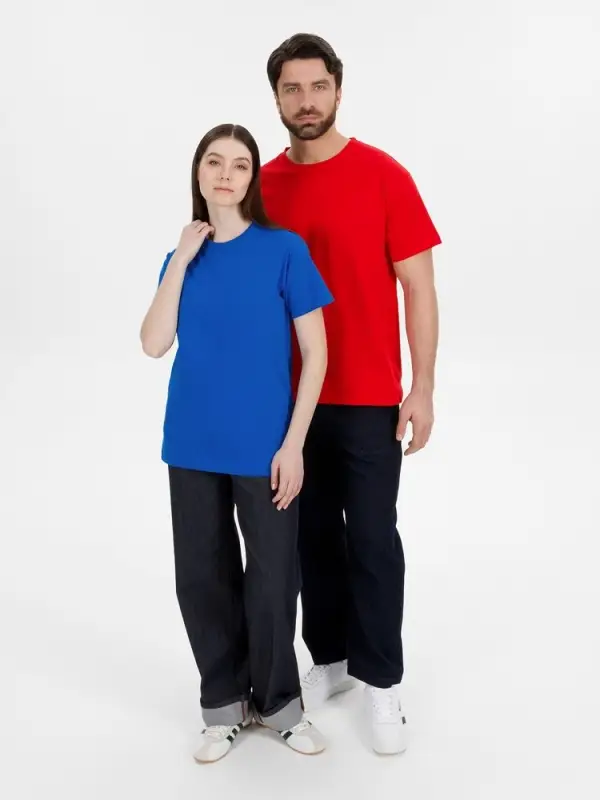 Футболка T-Bolka 180 красная, размер XS