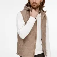 Жилет унисекс Tarnaby, бежевый, размер L