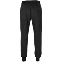 Джоггеры Jumbo, черный меланж, размер XL