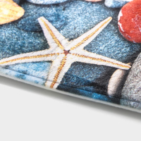 Коврик для ванной и туалета Доляна &laquo;Ракушки на камушках&raquo;, 45&times;75 см