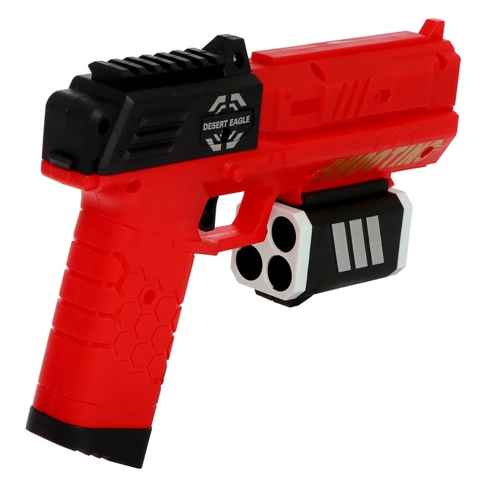 Пистолет «Гекко», стреляет мягкими пулями, МИКС Пистолет «Гекко», стреляет мягкими пулями, МИКС