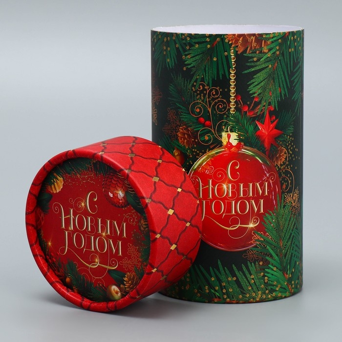 Коробка подарочная &laquo;С Новым годом&raquo;, 8 х 14.5 см, Новый год