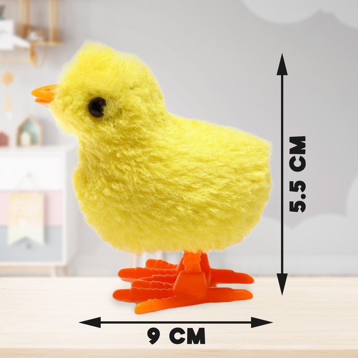 Игрушка заводная &laquo;Цыплёнок&raquo;, цвета МИКС