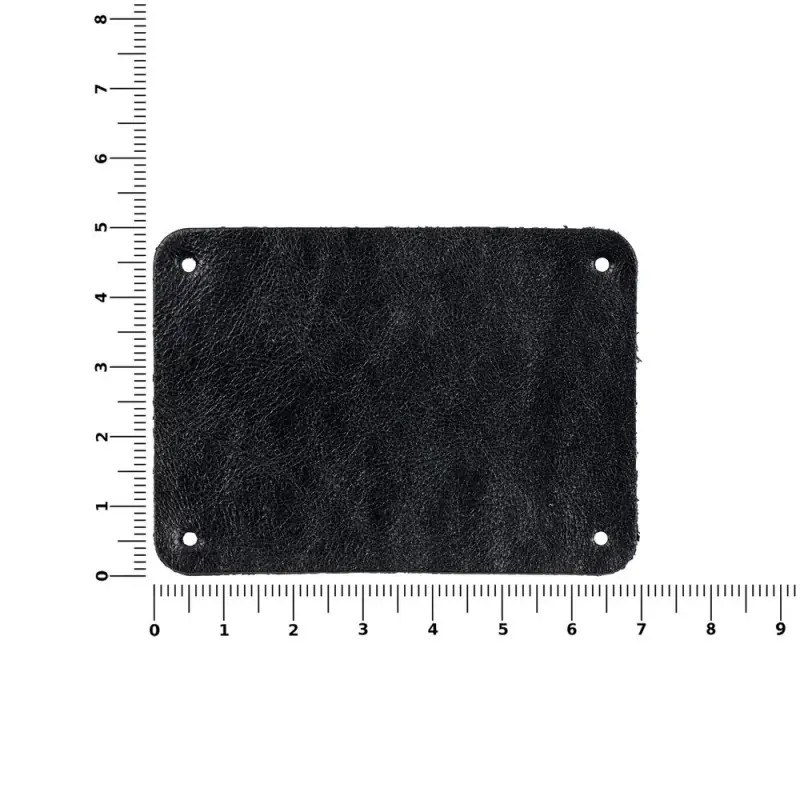 Лейбл кожаный Beta, XL, черный Лейбл кожаный Beta, XL, черный