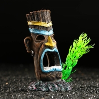 Декор для аквариума "Маска", 7 х 6 х 12 см Декор для аквариума "Маска", 7 х 6 х 12 см