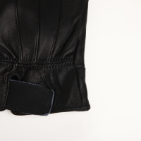 Перчатки мужские, безразмерные, с утеплителем, цвет чёрный Перчатки мужские, безразмерные, с утеплителем, цвет чёрный