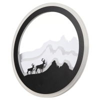 Бра 2522/1 LED 15Вт 4000К белый 24х24 см