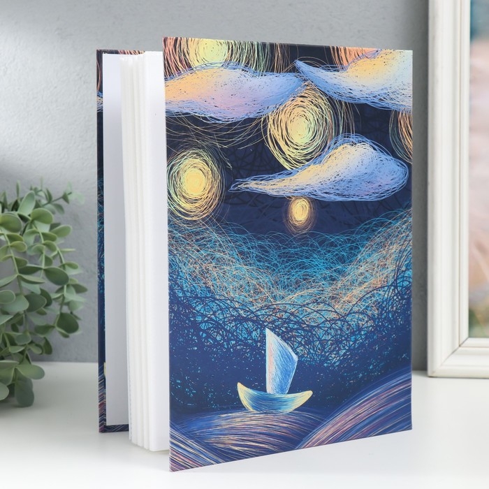 Фотоальбом на 200 фото 10х15 см "Под ночным небом" МИКС 26х20,5х5,7 см