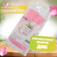 Набор ниток мулине №605, 8 ± 1 м, 6 шт, цвет розовый Набор ниток мулине №605, 8 ± 1 м, 6 шт, цвет розовый