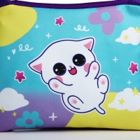 Сумка детская для девочки на молнии, цвет сиреневый/мятный Сумка детская для девочки на молнии, цвет сиреневый/мятный