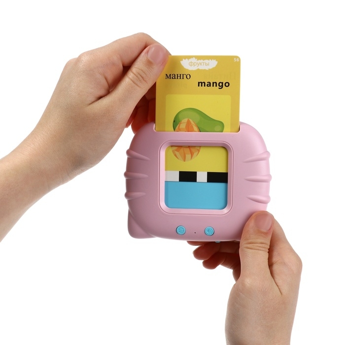 Интерактивная игра для изучения английского языка Windigo,112 двусторонних карточек,розовая Интерактивная игра для изучения английского языка Windigo,112 двусторонних карточек,розовая