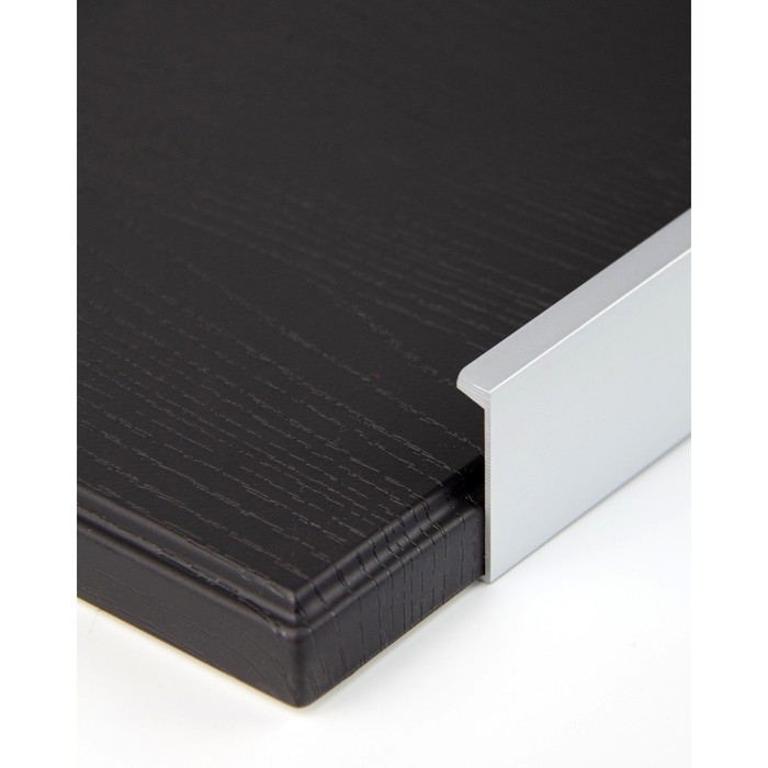 Торцевая ручка, Торцевая ручка, "Hidden", 480 мм, цвет сатиновый хром