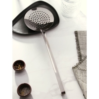 Шумовка из нержавеющей стали Доляна Everyday, 53,5&times;16, толщина 3 мм, цвет серебряный