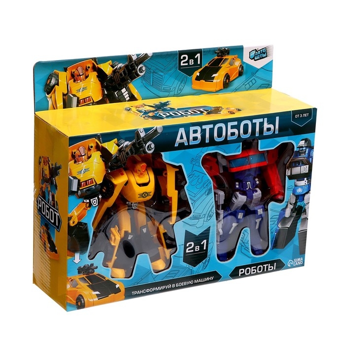 Набор роботов &laquo;Автоботы&raquo;, трансформируются, 2 штуки