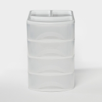 Мини-комод 4-х секционный «Минибокс», цвет МИКС Мини-комод 4-х секционный «Минибокс», цвет МИКС