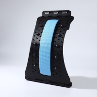 Массажёр для спины, трёхуровневый, с магнитом, 36 &times; 23 см, цвет МИКС