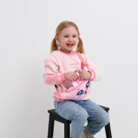 Сумка поясная детская для девочки "Кошечка", 31 х см, отдел на молнии, цвет красный