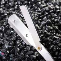 Опасная бритва Шаветт (без лезвия) из нержавеющей стали, с принтом Опасная бритва Шаветт (без лезвия) из нержавеющей стали, с принтом