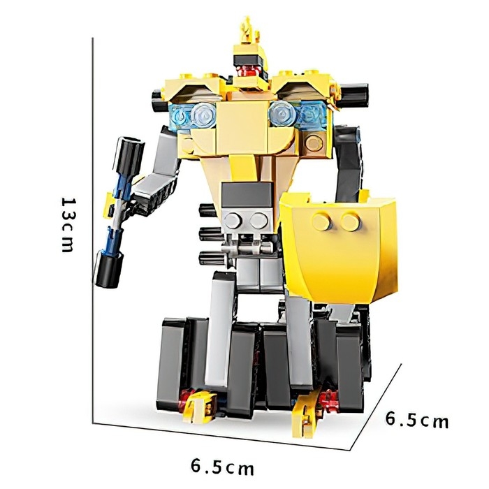 Конструктор инерционный «Внедорожник», 2 варианта сборки, 135 деталей Конструктор инерционный «Внедорожник», 2 варианта сборки, 135 деталей