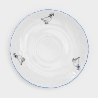 Чайный сервиз на 6 персон &laquo;Рококо. Гуси&raquo;, 15 предметов