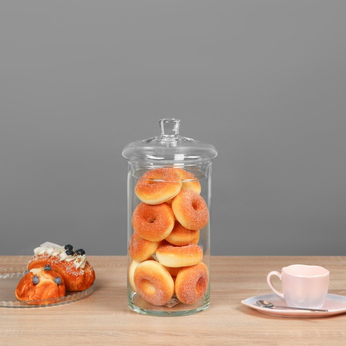 Ваза "Падерборн", трубка-146 с крышкой 14,5х30см (h-25см без/крышки)