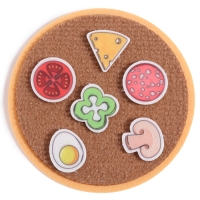 Счётный материал, мини-игра &laquo;Любимая пицца&raquo;