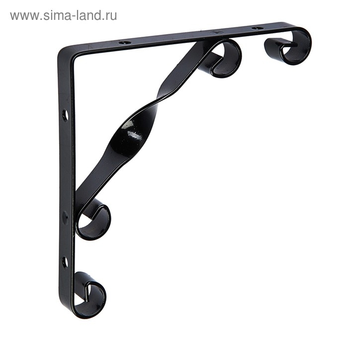 Кронштейн ТУНДРА, LIGHT, 150х150, металл, черный Кронштейн ТУНДРА, LIGHT, 150х150, металл, черный