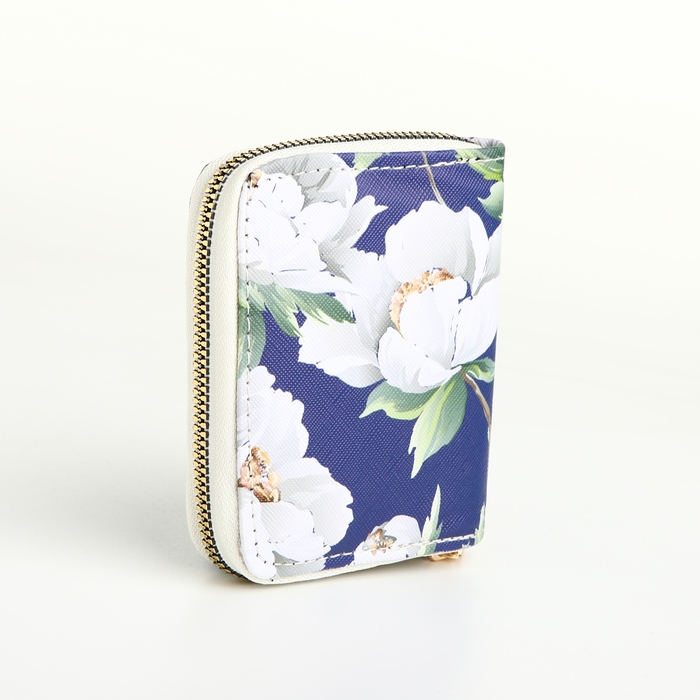 Кошелёк на молнии, цвет синий Кошелёк на молнии, цвет синий