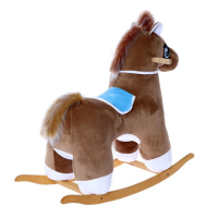Качалка &laquo;Лошадка&raquo;, не музыкальная, цвет коричневый