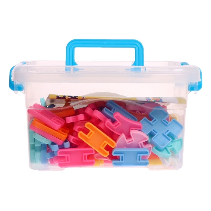 Конструктор &laquo;Фикси-пикси&raquo;, в контейнере, 108 деталей