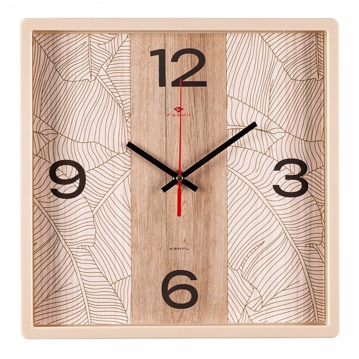 Часы настенные, интерьерные "Арабеска", бесшумные, 30 х 30 см