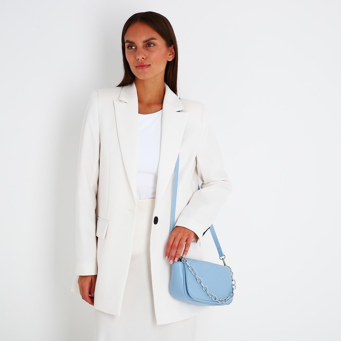 Сумка-мессенджер на магните, цвет голубой Сумка-мессенджер на магните, цвет голубой