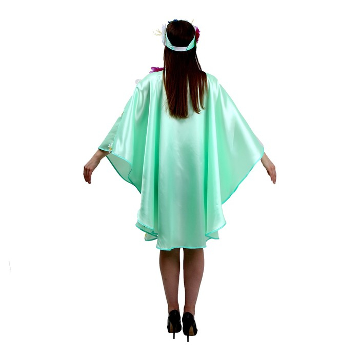 Карнавальный костюм «Весна», взрослый, платье, головной убор Карнавальный костюм «Весна», взрослый, платье, головной убор