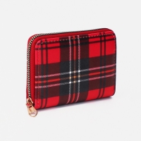 Кошелёк на молнии, цвет красный Кошелёк на молнии, цвет красный