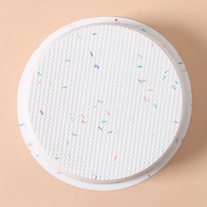 Форма для выпечки KONFINETTA &laquo;Круг&raquo;, силикон, d=20 см (внутренний диаметр 18,5 см), цвет белый