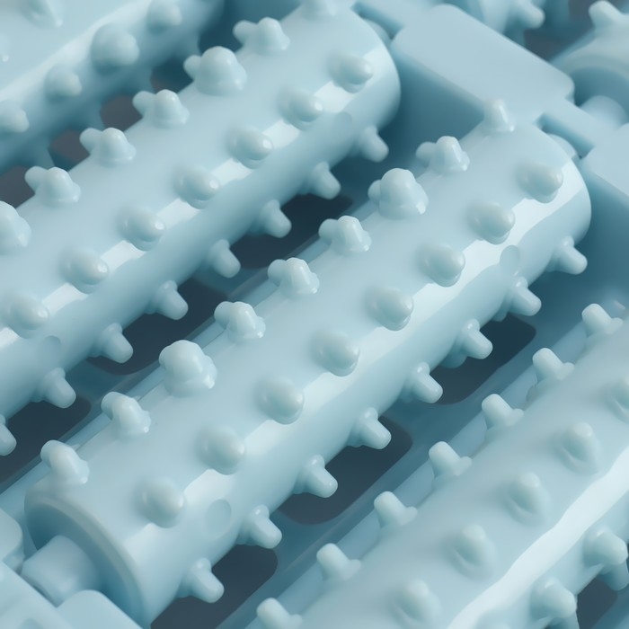 Массажёр «Барабаны», 26 × 22 × 5 см, 5 рядов, цвет МИКС Массажёр «Барабаны», 26 × 22 × 5 см, 5 рядов, цвет МИКС