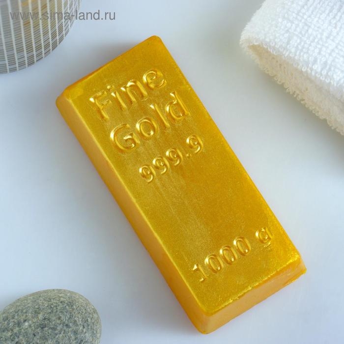 Фигурное мыло Фигурное мыло "Слиток золота" 100гр