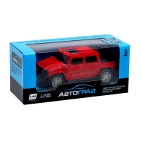 Машина металлическая &laquo;Пикап&raquo;, масштаб 1:43 инерция, цвет красный