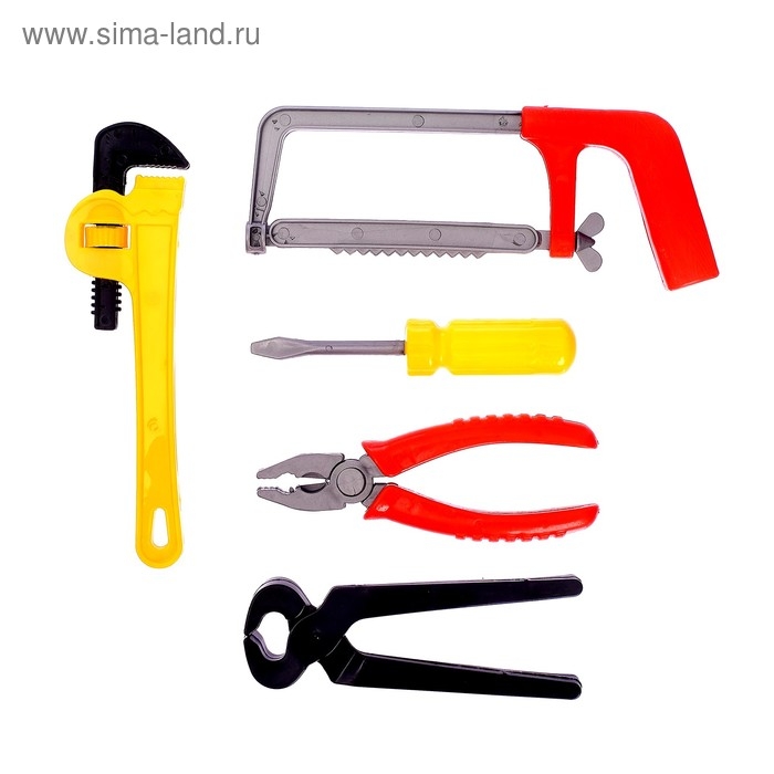Набор инструментов &laquo;Плотник&raquo;, 5 предметов, МИКС