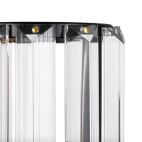 Бра "Кристас" 2хЕ27 40Вт черный 14х12х40см