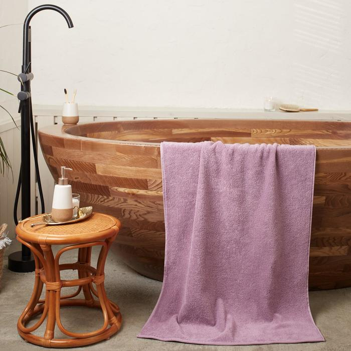Полотенце махровое Полотенце махровое "Этель" Organic Lavender 70х130 см, 100% хлопок, 420гр/м2