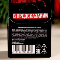 Печенье с предсказанием в коробке-домике &laquo;С НГ короч&raquo;, 1 шт