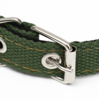 Ошейник брезентовый двухслойный, 52 х 2 см, хаки Ошейник брезентовый двухслойный, 52 х 2 см, хаки