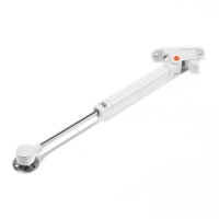 Газлифт 120N CAPPIO, с доводчиком, бесшумное открывание/закрывание, белый Газлифт 120N CAPPIO, с доводчиком, бесшумное открывание/закрывание, белый