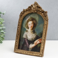 Фоторамка полистоун 10х15 см "Арка" состаренное золото 23х14,5х2 см Фоторамка полистоун 10х15 см "Арка" состаренное золото 23х14,5х2 см